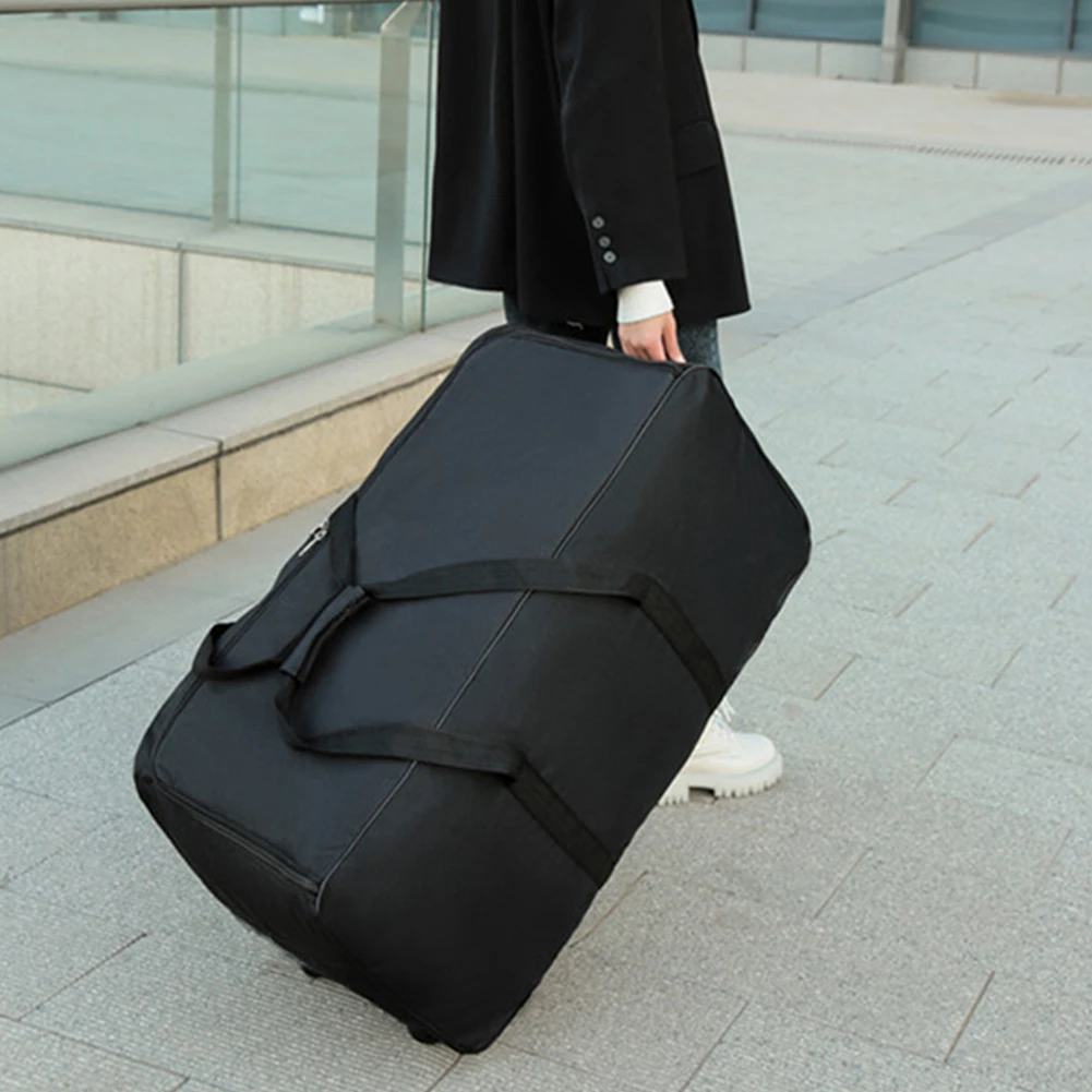 

Складная дорожная сумка на колесах, вместительная, водонепроницаемая, портативная дорожная сумка для мужчин и женщин