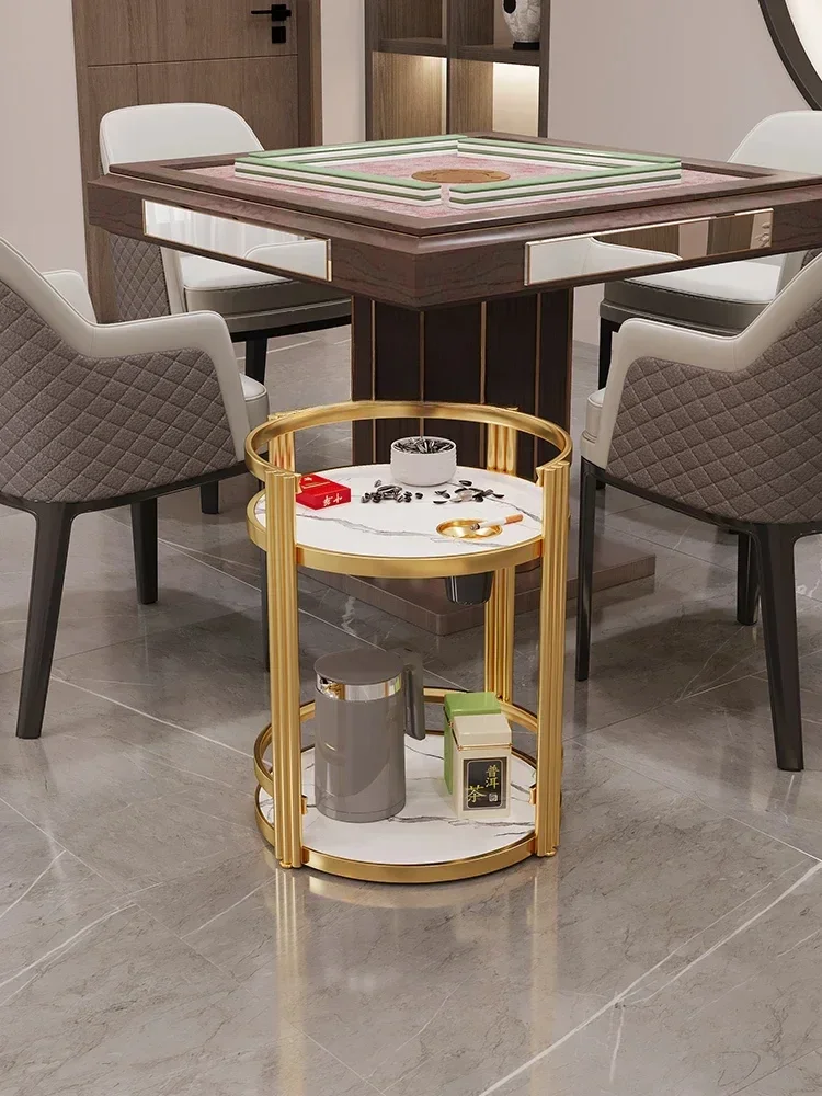 TQH small side table chess and card room playing mahjong tea rack coffee table rack tea table