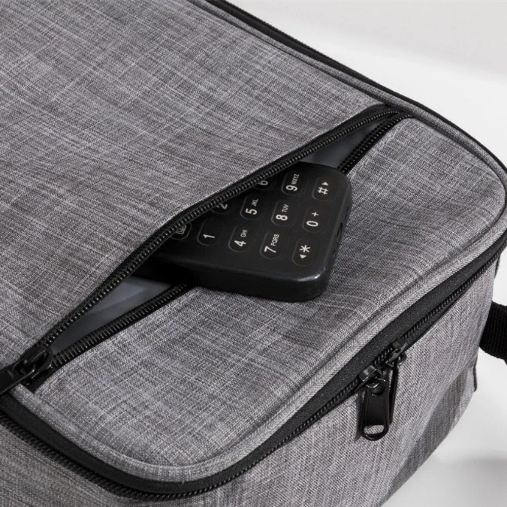 Eco-Friendly Oxford Cloth Thermal Lunch Bag Waterproof Square Insulated Lunch Box Leak-Proof Food Storage Outdoor Activities