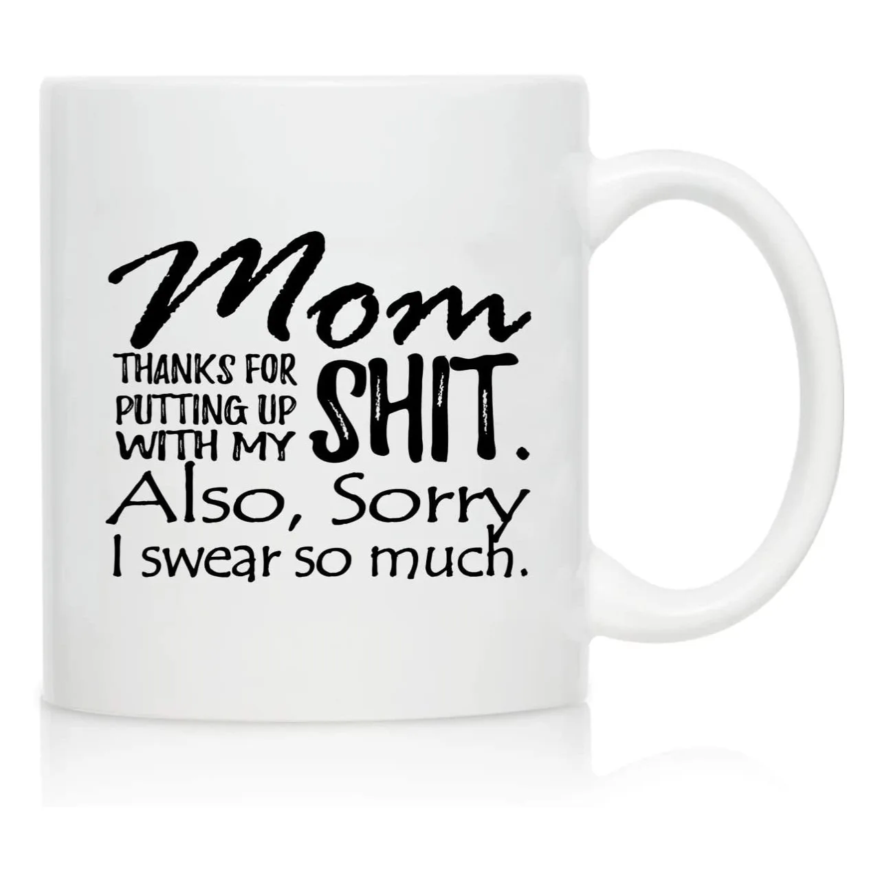 11oz koffiemok keramische theekop voor koffie, thee en warme dranken cadeau, vader en Moederdag voor papa en mama