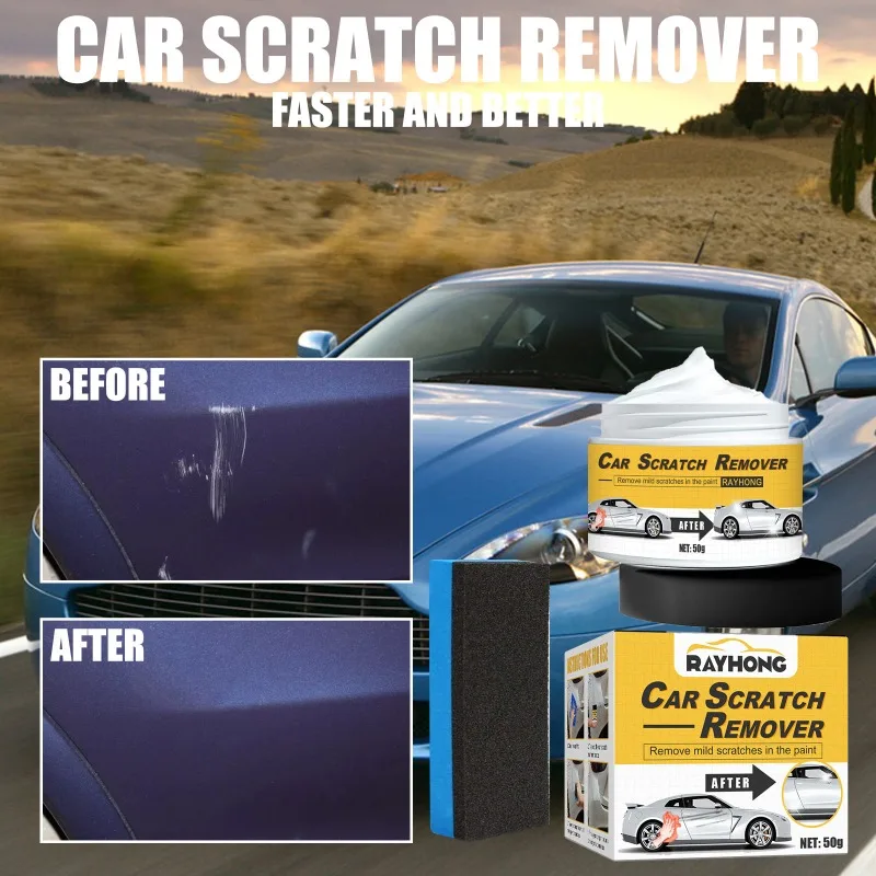 Rayhong Car Scratch Remover, Car Scratch Repair Paste, Car Paint Surface Repair Scratch Maintenance Agent