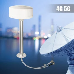 Outdoor Long Range Bipolarized Parabolic Antenna Feed for 5G 4G 3G 2G Ultra Wide Band Mobile Signal Receiver 698-6000MHz