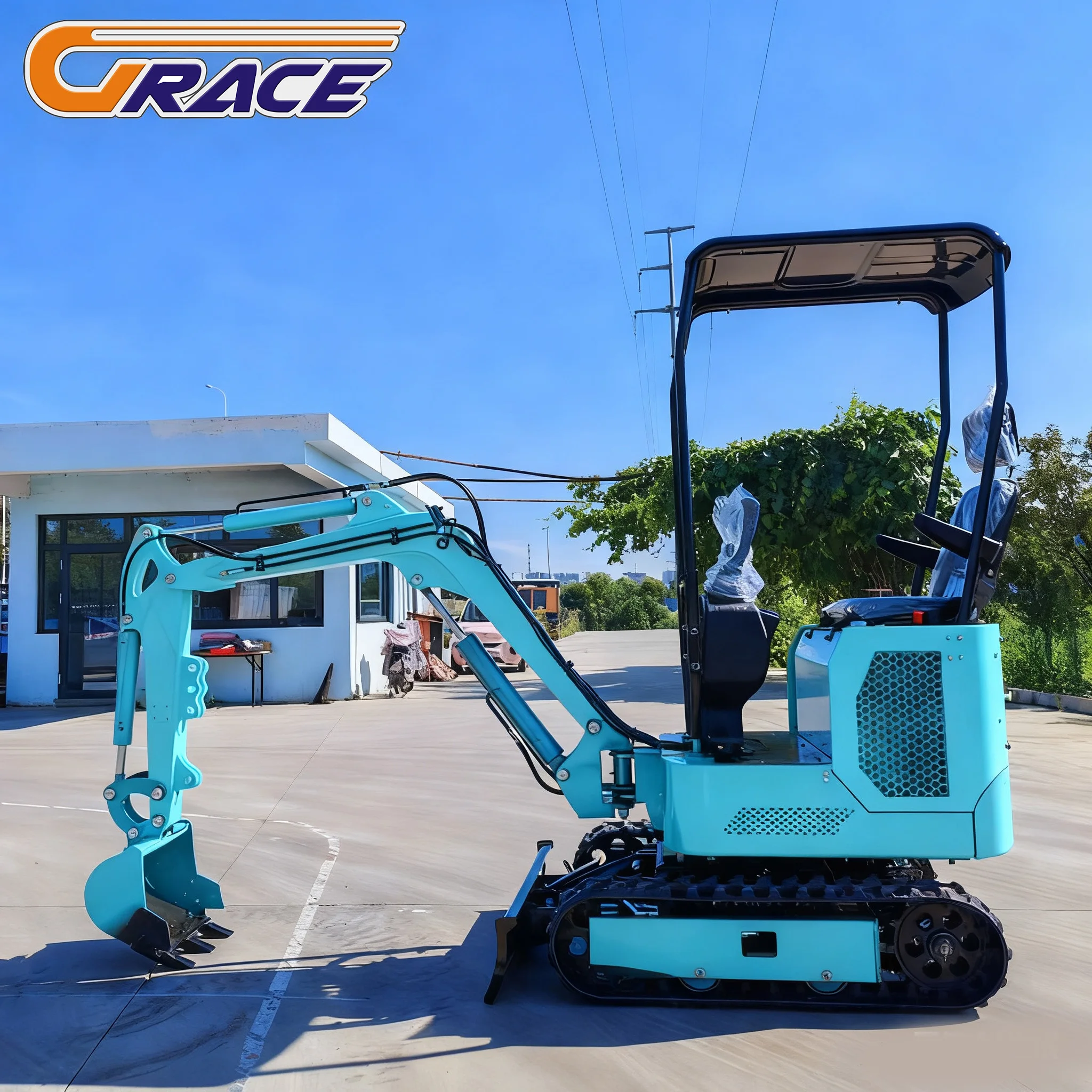 Mesin Excavator Kubota Baru 1,8 Ton, Mini Excavator 1,5 Ton, 1 Ton, Micro Digger untuk Dijual