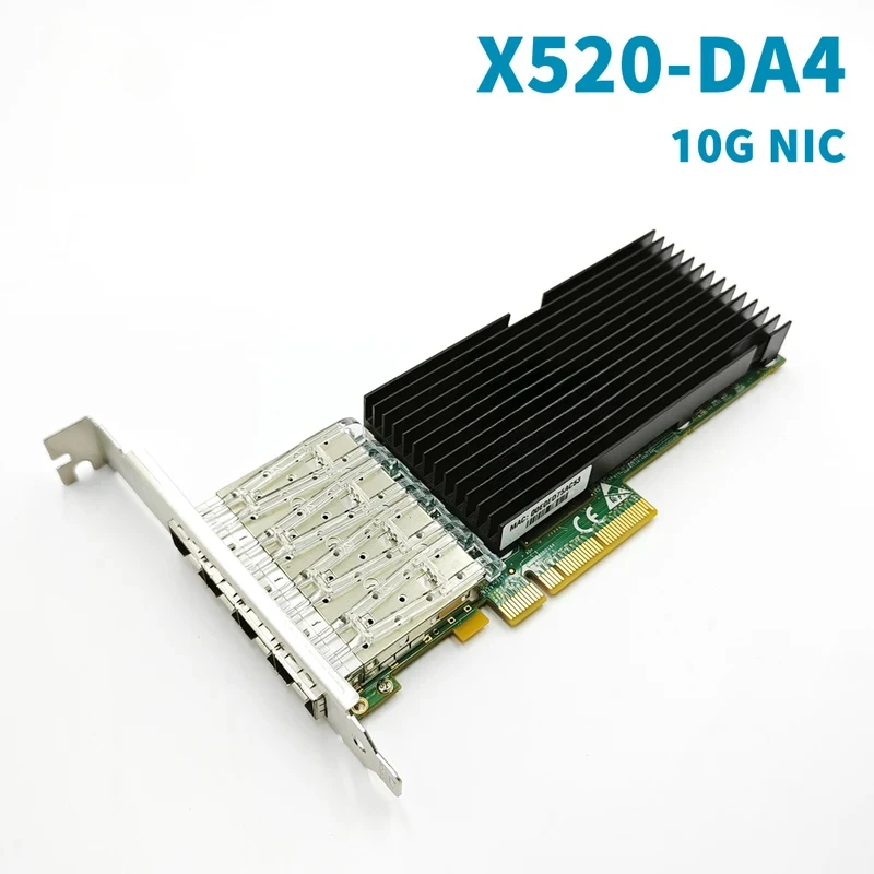 10 Gigabit Etherne  X520-DA4 Networks card PE310G4SPI9LB-XR-FE 90new