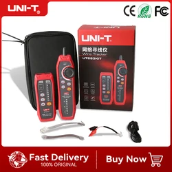 UNI-T Lan Tester UT683KIT Network Wire Tracer Cable Tracker RJ45 RJ11 Telephone Line Finder Repairing Networking Tool