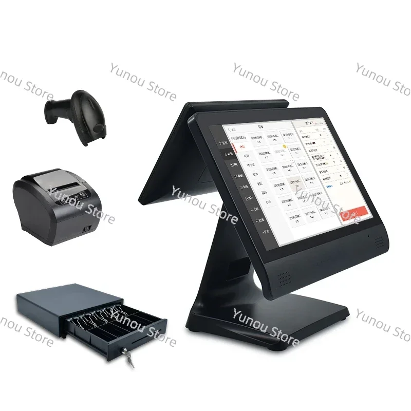 Home POS System Retail Cash Register Restaurant Supermarket Cash Register Computer