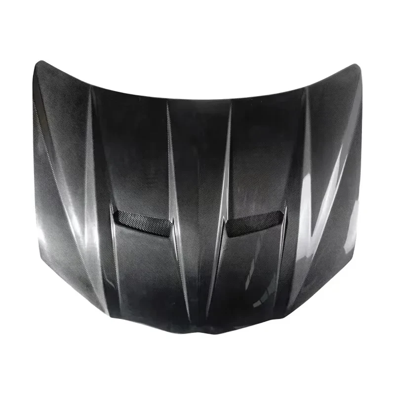 High Quality Dry Carbon Fiber TC Style Front Engine Hood Performance SUV 2018+ Gloss Easy Installation Exterior Parts