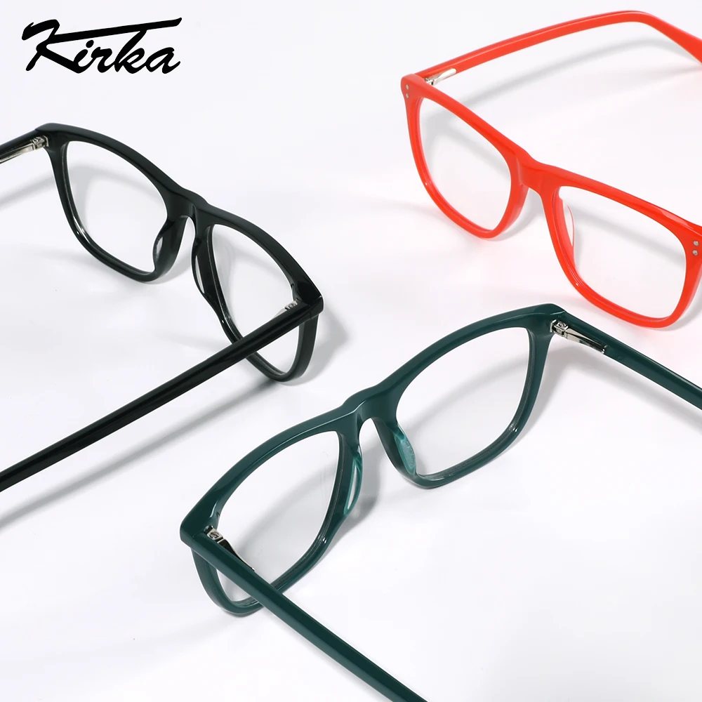 

Kirka Glasses Kids Anti Blue Light Blocking Optical Frame Solid Color Children Eyeglasses Girl Boy Protect Eyeglasses WK1033