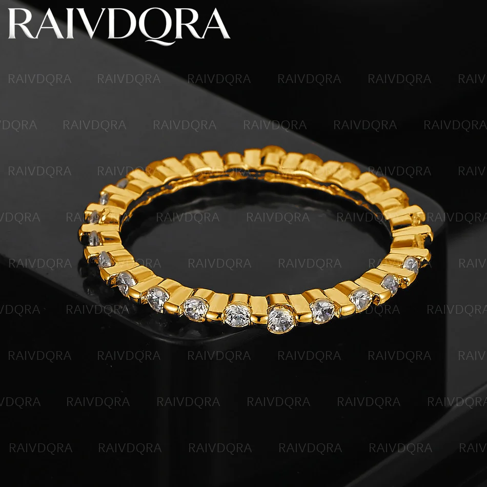 Bague fine en Zircon plaqué or 18 carats pour femmes, bijoux à la mode, Vintage, charme gracieux, cadeaux nobles pour fête d'anniversaire