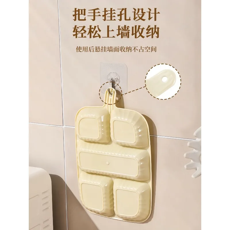 

Бытовая посуда, тарелки, отделения, горячие приправы, пять порций, кухонное многофункциональное хранилище, большая вместимость