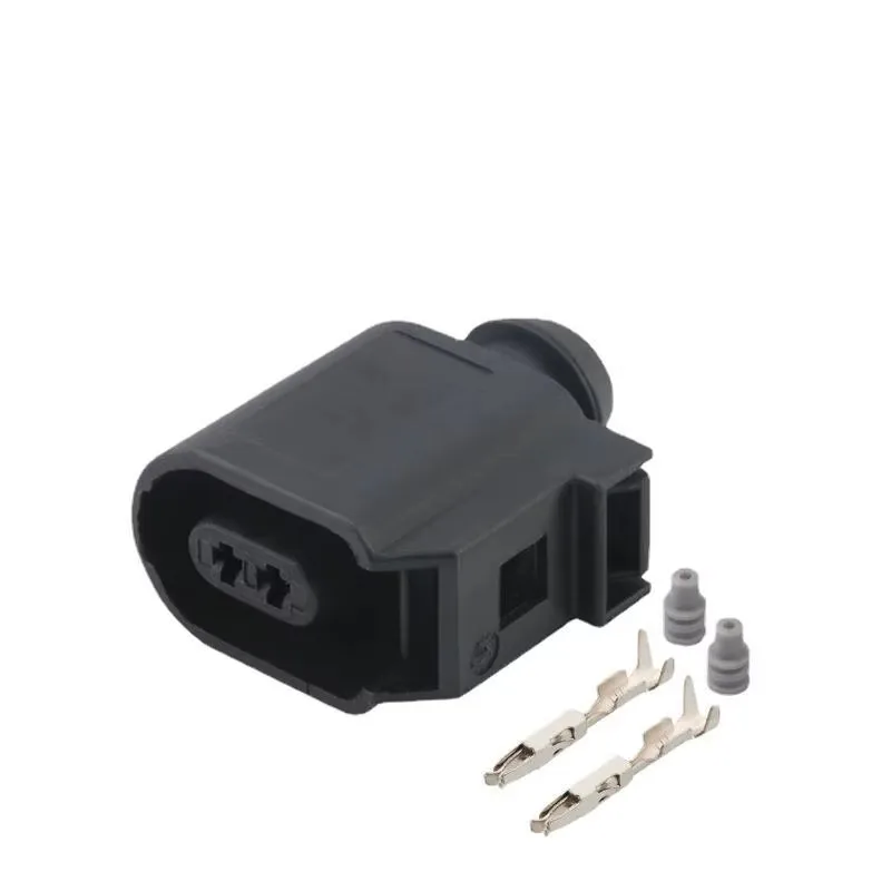 2 Pin ABS Speed Sensor Harness Plug For Golf MK5 MK6 Passat B6 Polo Tiguan Jetta A4 Q3 Seat Altea Toldeo 6E0973702 8T0973702