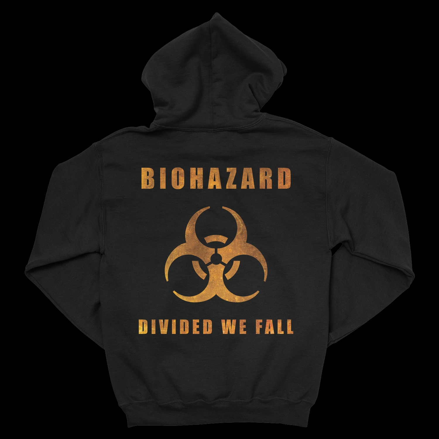 2026 Retro Symbol Hoodie Left Chest Printed Hazard Sign Unisex Pullover Hooded Sweatshirt Y2k