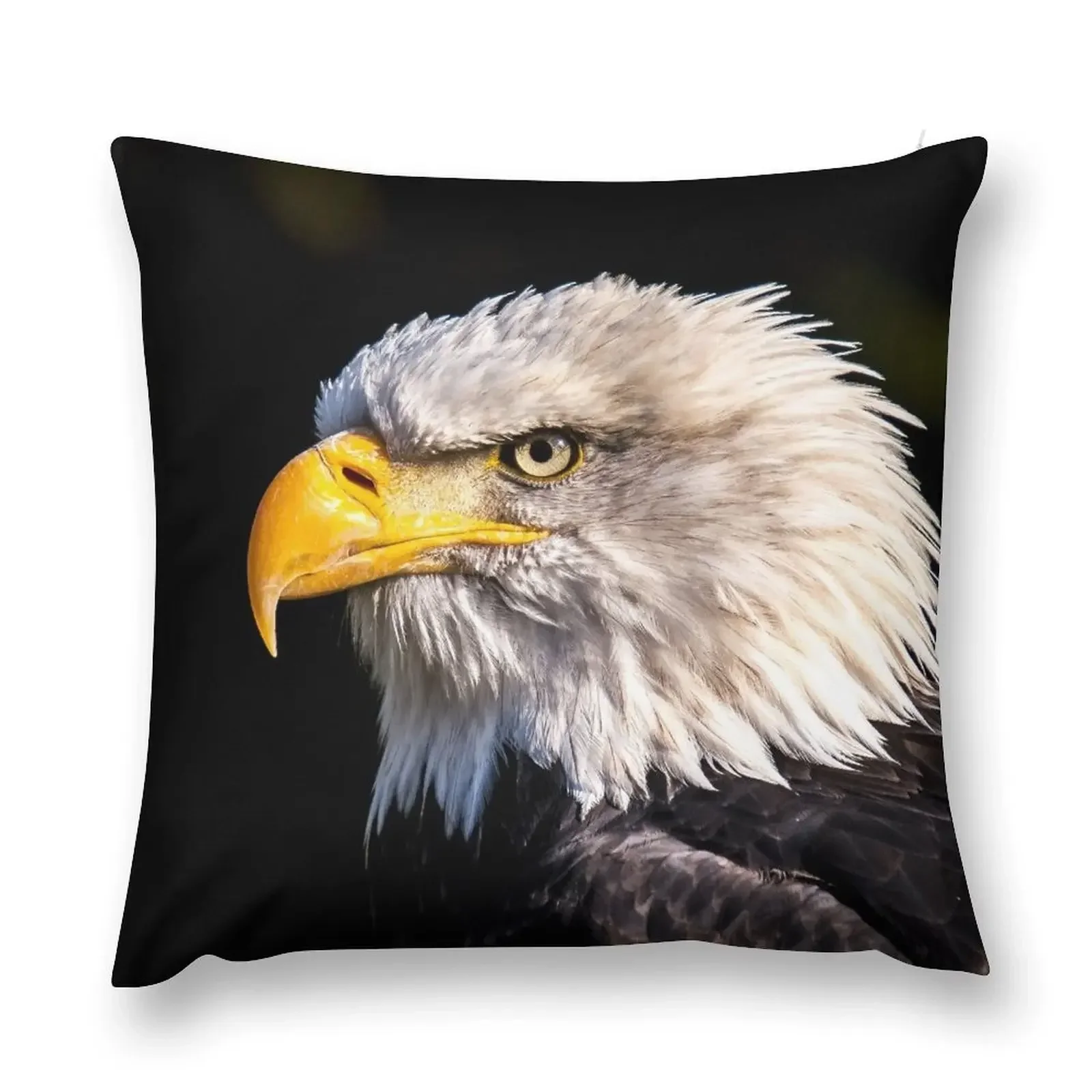 American Bald Headed Eagle Throw Pillow Cushion Cover Set Custom Cushion Photo Luxury Sofa Cushions pillow cover luxury pillow