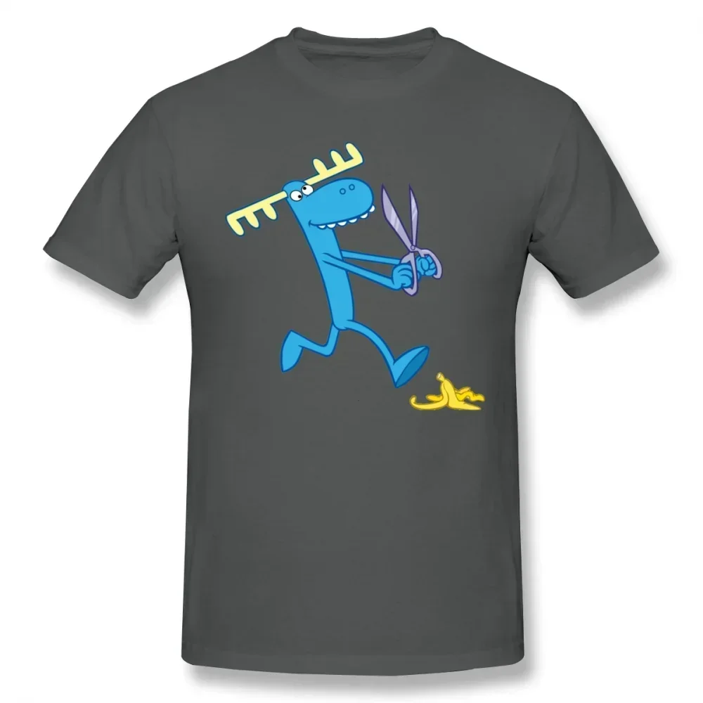 heavyweight Happy Tree Friends T-Shirt Happy Tree Friends Lumpy Cartoon Print Short-Sleeve Fashion Tee Shirt Cute Cotton Male