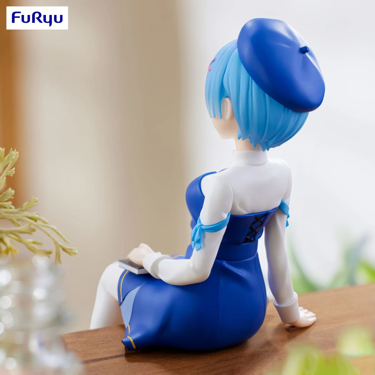 

100% Original in Stock FuRyu Noodle Stopper Figure Re:Zero Kara Hajimeru Isekai Seikatsu Ram Bungaku Style Collection Series