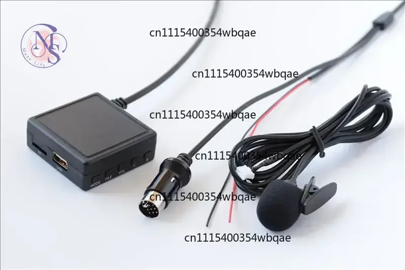 ZOCI-Car bluetooth Module Audio Aux Cable Adapter Receiver For All 13-pin CD Stereo Car Electronics Accessories