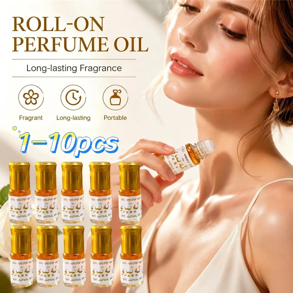 Middle Eastern Roller Fragrance Dubai Arab Essential Oil Unique Charm Fragrance Portable Lasting Fragrance Pheromone Scent