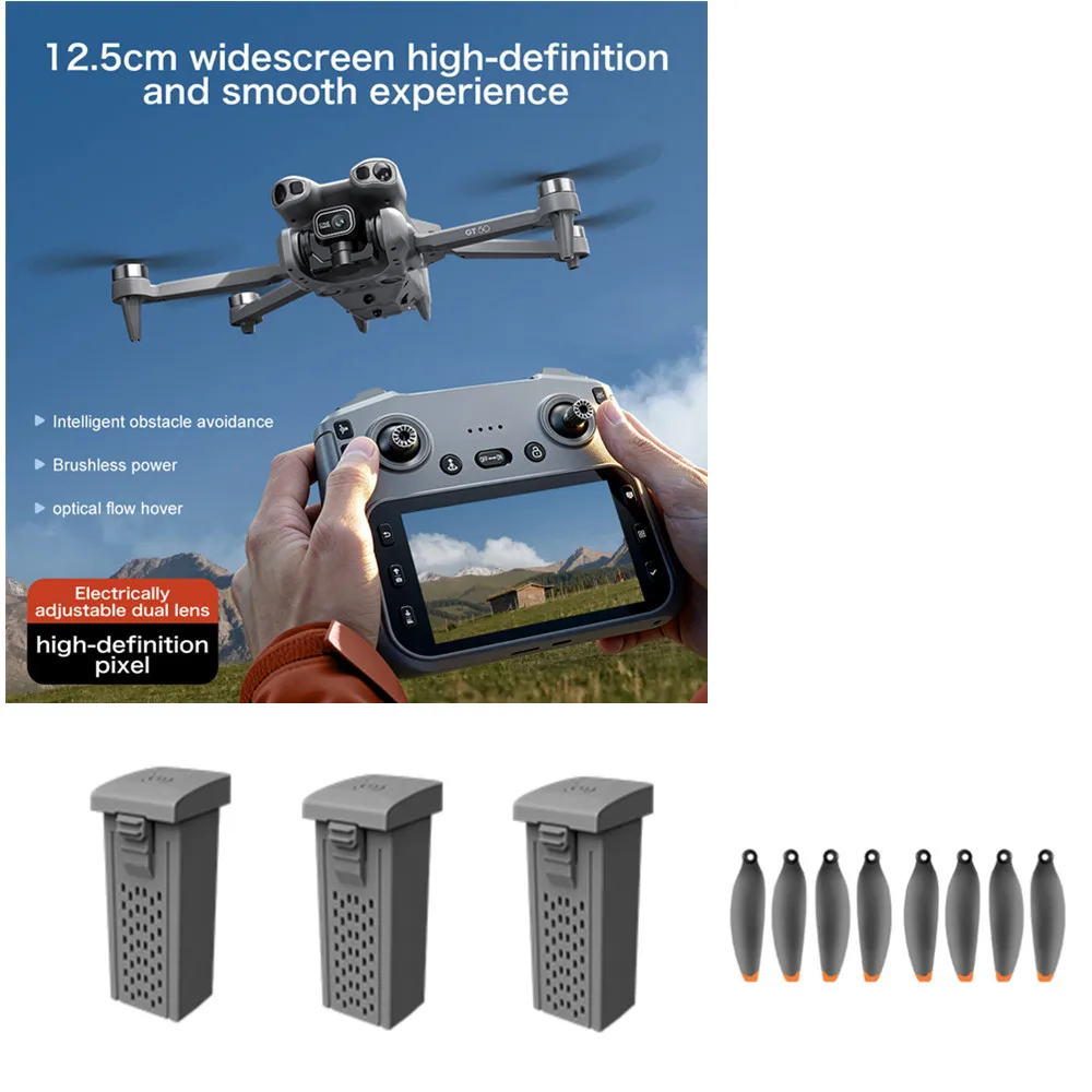 GT50 بطارية توصيل خارجي الملحقات الأصلية 3.7 فولت 1300 مللي أمبير 4.81wh/أجزاء شفرة المروحة تستخدم لأجزاء الطائرة بدون طيار GT50 #1