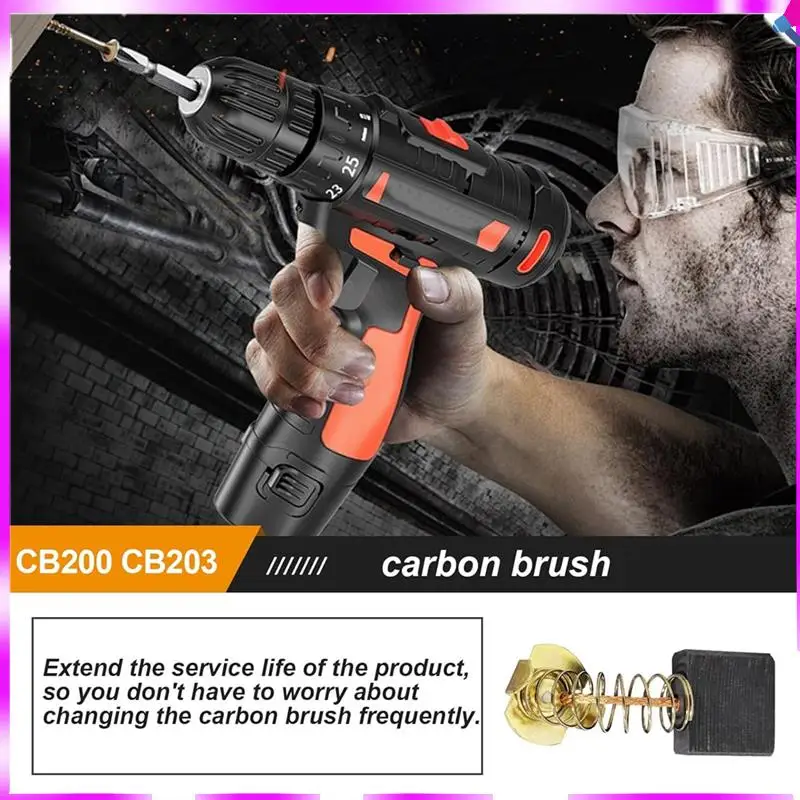 

N96R 10 шт. CB200 CB202 угольная щетка угловая шлифовальная машина сменный набор для CB204 CB203 191953-5 191957-7 электроинструмент