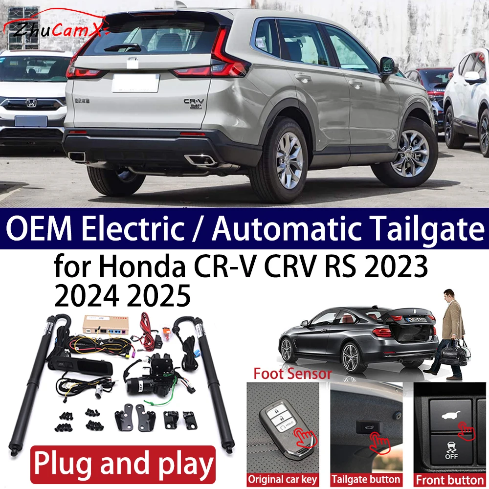 

ZhuCamX for Honda CR-V CRV RS 2023 2024 2025 Car OEM Power Electric Automatic One-Click Smart Liftgate Tail Gate Support Opener