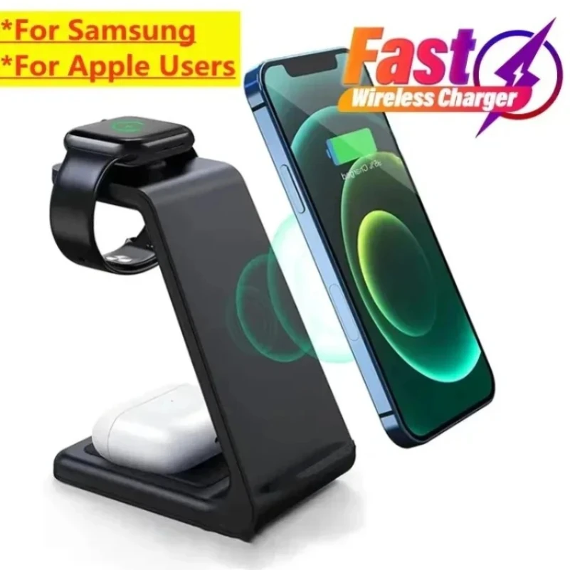 15W 3-In-1 Wireless…