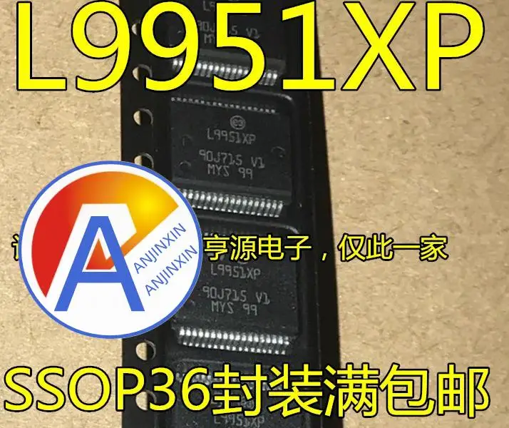 

10pcs 100% orginal new L9951 L9951XP SSOP36 power management,