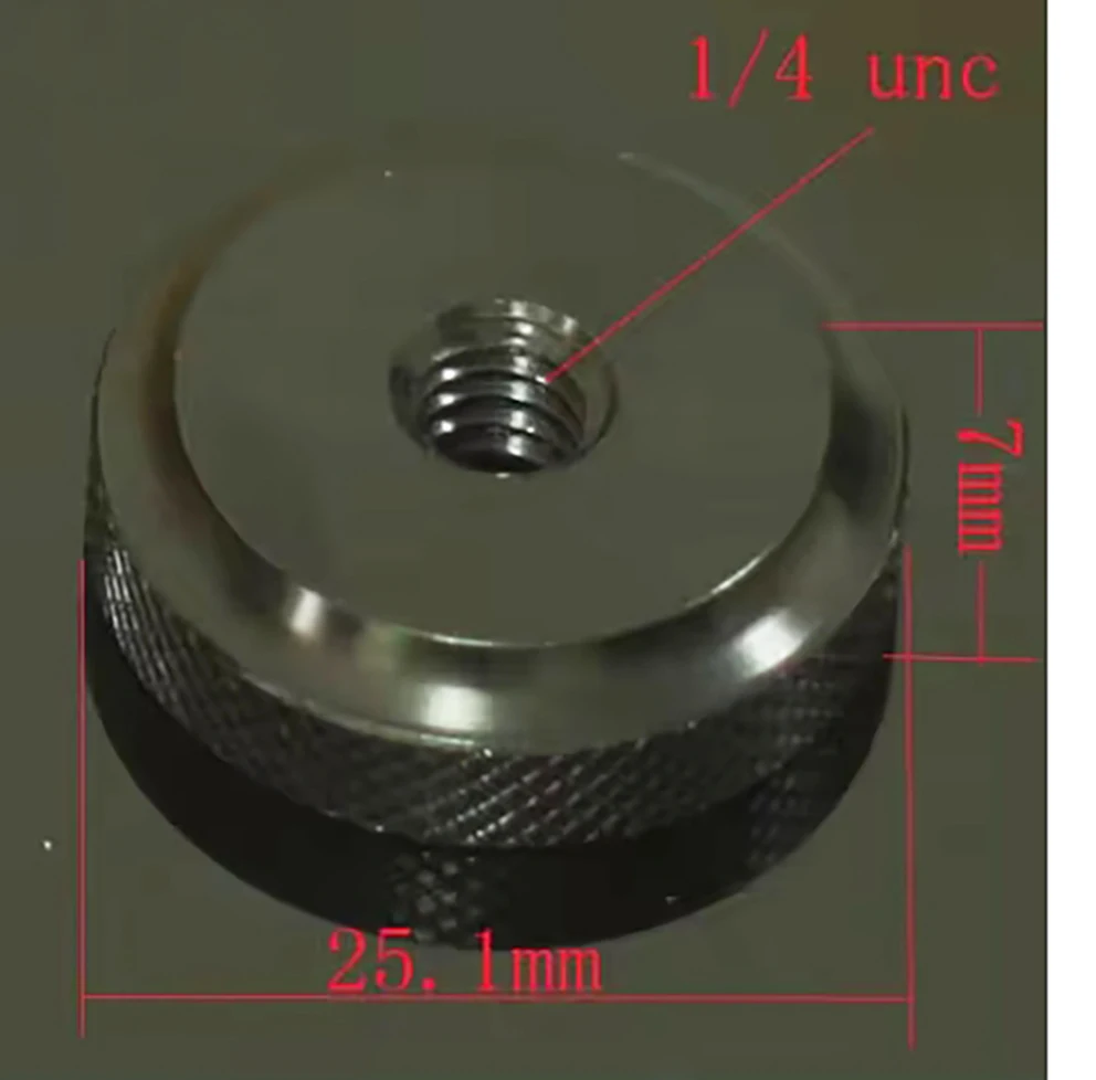 Flash Shoe Mount Accessory Nut with 1/4