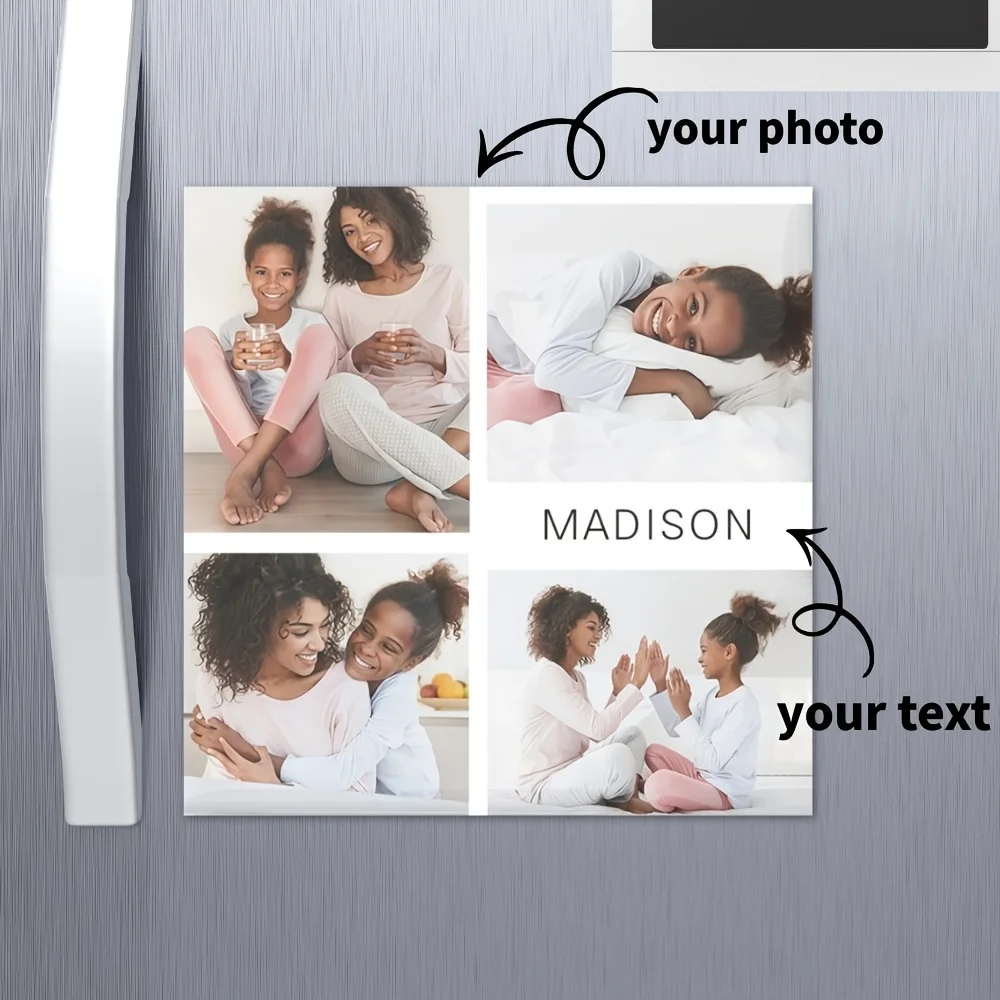 Personalized Photo Magnets for Special Occasions Like Christmas, Valentine'S Day, Birthdays, And Anniversaries