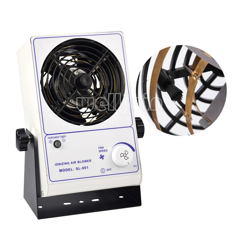 Imagem -04 - Ventilador de ar Ionizante Antiestático Eliminar Equipamentos Esd Desktop Íon pc Sl001 St1111a St-101a Sl801d