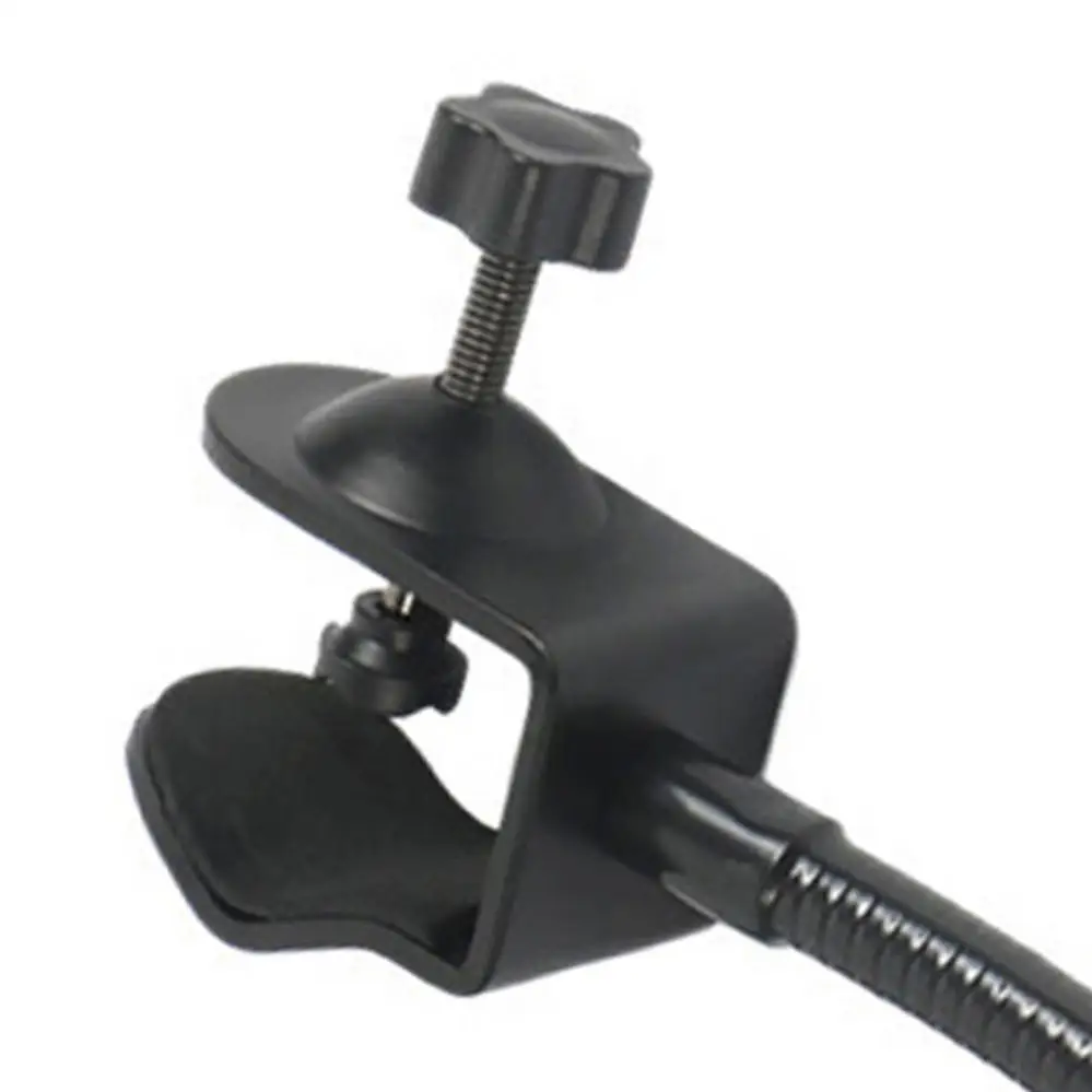Universal microfone do telefone móvel tablet suporte suportes mangueira clipe ajustável à prova de choque quadro tripé acessórios