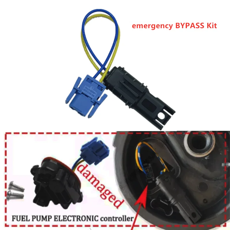 fuel pump electronic bypass connector kit For BMW R1200GS R1250GS ADV R1200RT S1000R S1000XR F700GS F800GS F800R F800GT