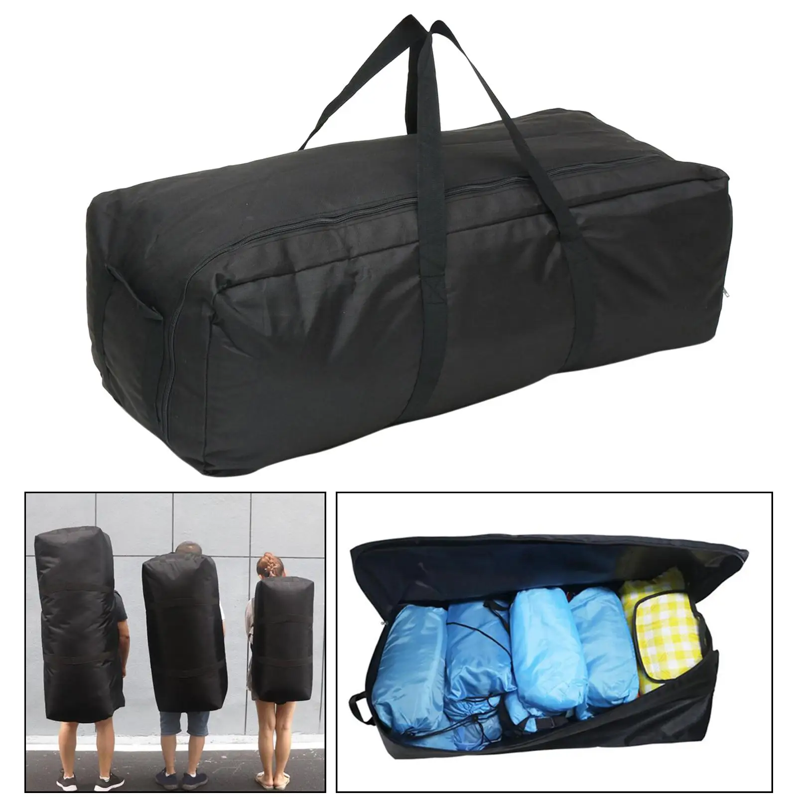 Bolsa de gimnasio de 55L, 100L, 150L, bolsa de lona de gran capacidad para viajes, gimnasio, fin de semana, bolsa de noche, bolsas deportivas