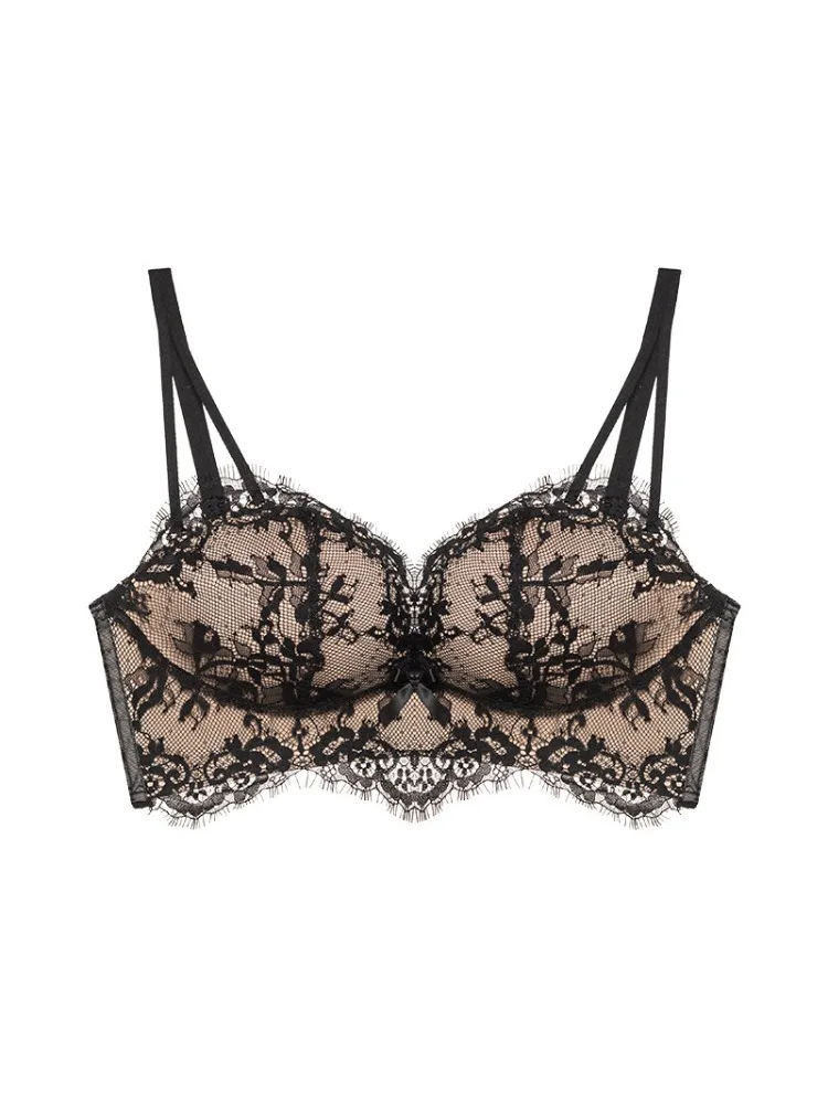Verdickter Push-up-BH für Frauen, sexy Spitzen-BH verleiht Volumen, sammelt und hebt kleine Brüste, nahtlose, unsichtbare BH-Abdeckungen gegen Durchhängen