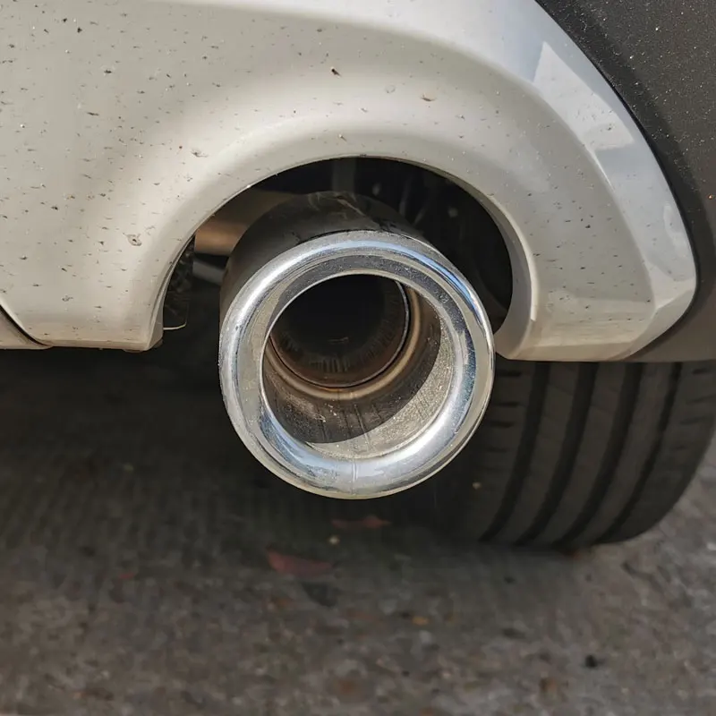 Uitlaat 90mm voor BMW X1 Sdrive20i F48 2019-22 Accessoires Originele Uitlaatpijp Eindstuk Decoratieve Beschermende Onderdelen Uitlaatpijpjes