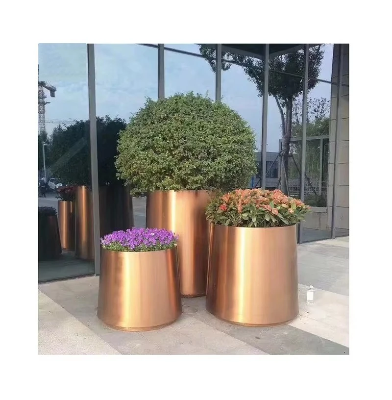 yl-Customize Size Gold Floor Flower Vase Large Decorative Flower Vase Wedding Decor@