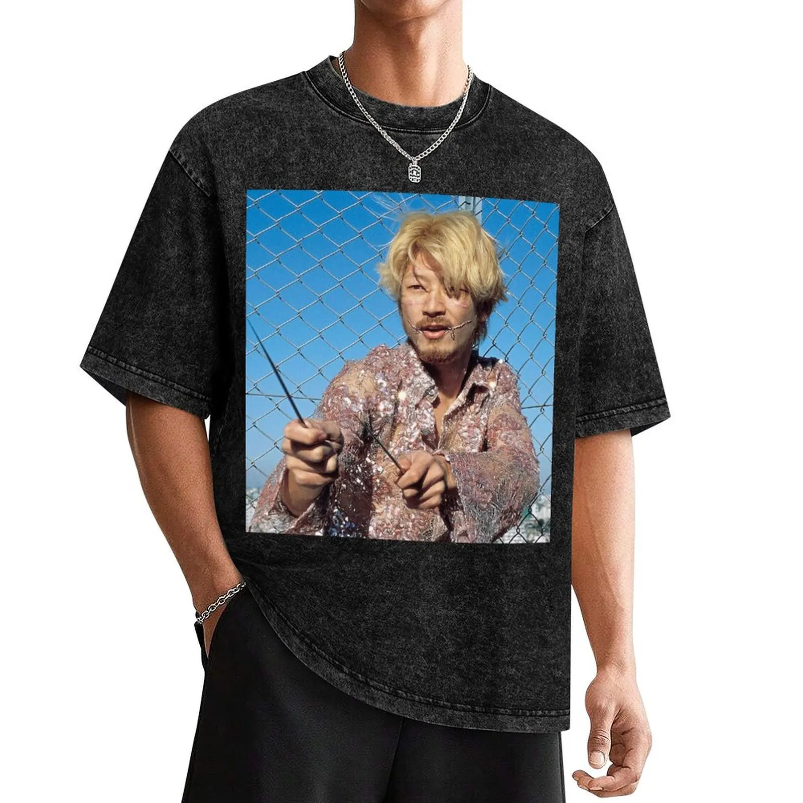 KAKIHARA ROOF FIGHT 2 T-Shirt customs anime stuff clothes for men