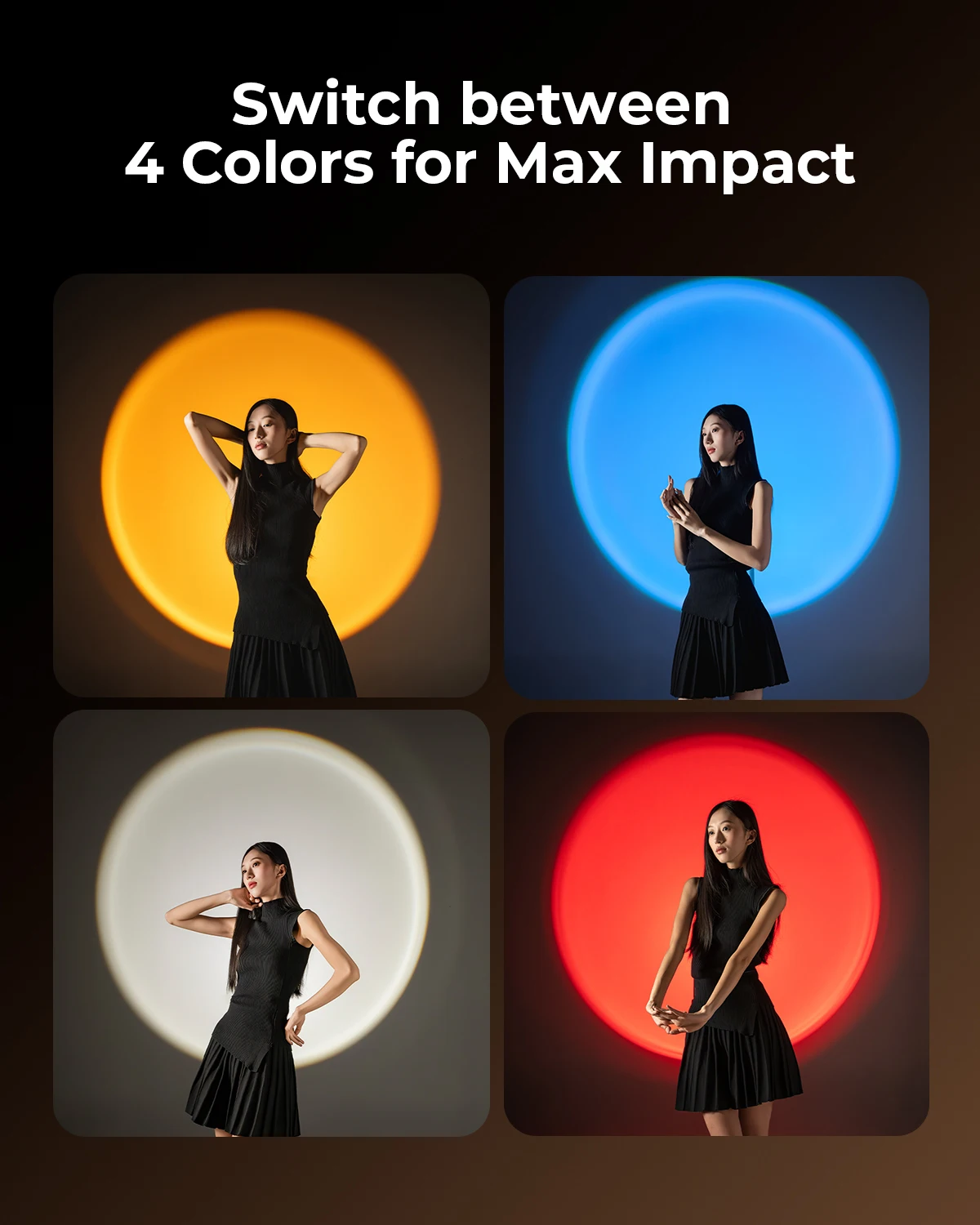 SmallRig المحمولة التركيز RF 10C LED الفيديو الضوئي 4 ألوان أضواء كاشفة صغيرة 10 واط CRI 96 TLCI 98 لحفلات الزفاف البث المباشر فيديو