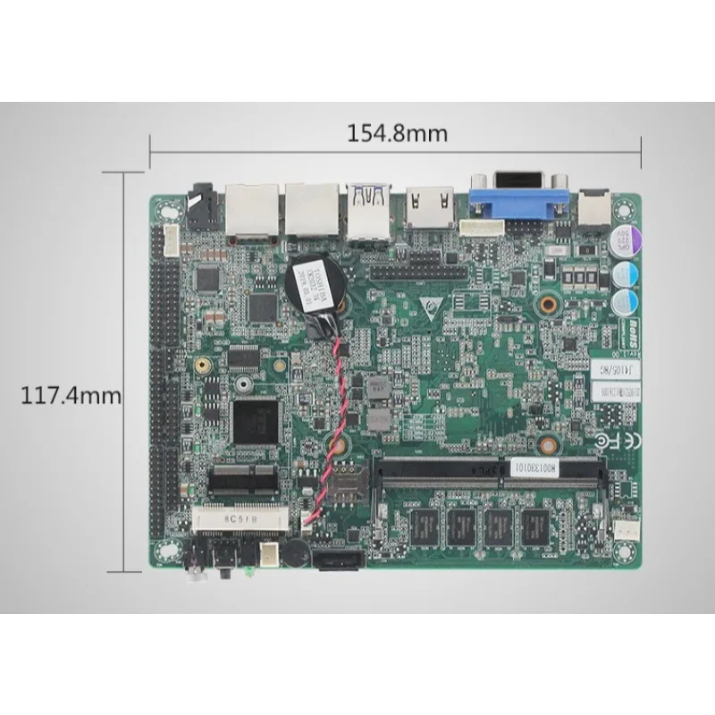 Parts for  industrial control main board J4125 N5000 dual network 6 serial port touch screen