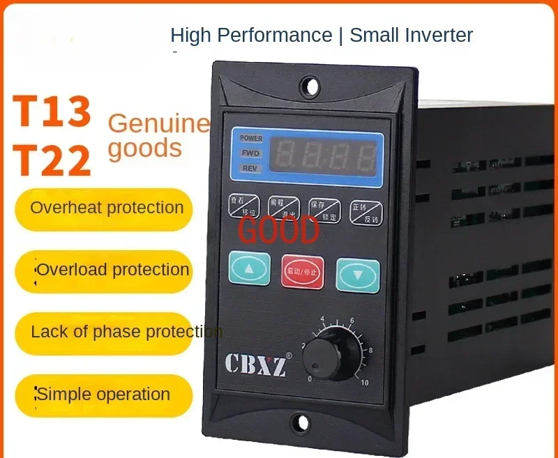 

Small simple inverter 400w low power 750W micro 380v three-phase motor governor single-phase 220v
