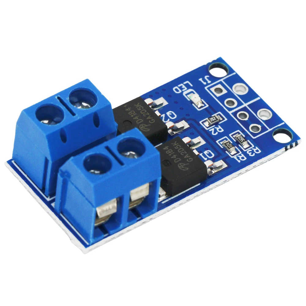 DC 5V-36V 15A Max 30A 400W Dual High-Power MOSFET Trigger Switch Drive PWM Regulator Adjustment Motor Speed Control Board Module