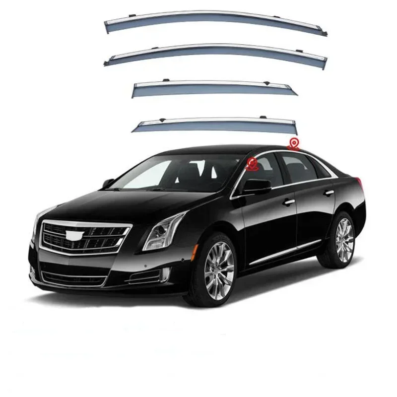 

Window Visor Side Window Deflector Awnings & Shelters For Cadillac XTS 2011 2012 2013 2014 2015 2016 2017 2018 2019 2020 2021