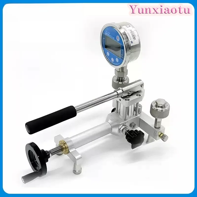 Portable Pneumatic Pressure Calibration Pump Handheld Positive Negative Pressure Source Vacuum Calibrator Tester