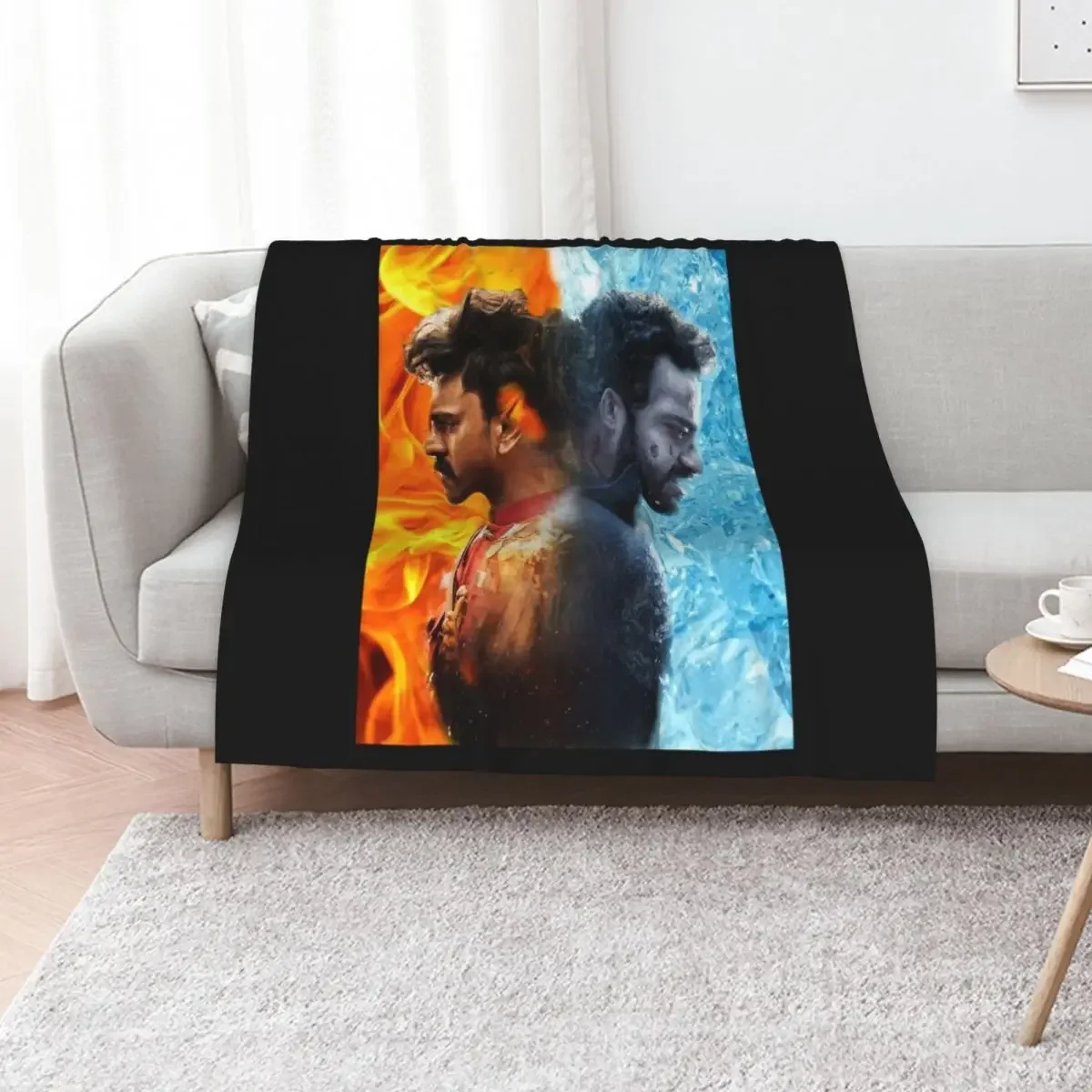 

rrr full movie RRR Poster Throw Blanket Flannels Summer Luxury Brand Giant Sofa Blankets