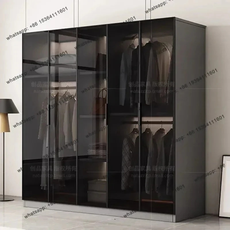 Storage Organizer Closet Clothes Bedroom Cupboard Partitions Cabinet Shelves Wardrobe Modern Guarda Roupa Furniture For Room