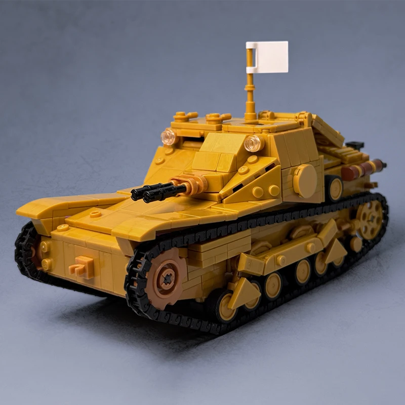 941 PCS Military Tank Model CVMOC-33 ette 1/16 Scale MOC Customize Modular Building Block Technology DIY Boys Assembly Toy Gift