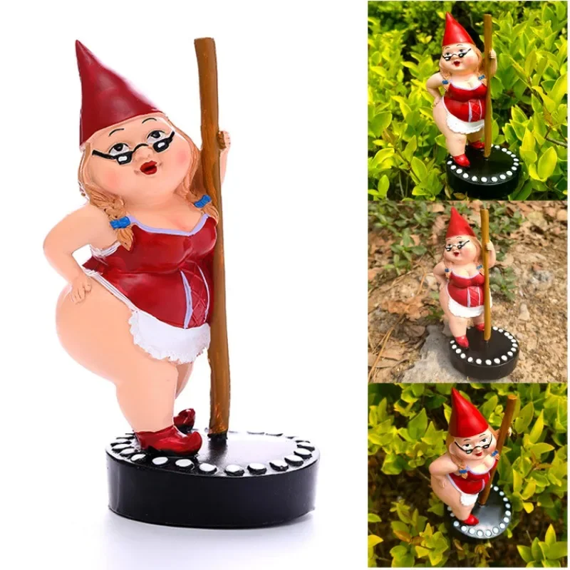 

Pole Dance Female Resin Decorations, Garden Crafts, Dwarf Decorations