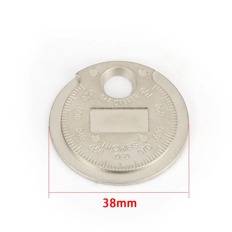 سيارة الإشعال شرارة التوصيل الفجوة أداة قياس عيار أداة قياس 0.6-2.4 مللي متر المدى شرارة التوصيل قياس الفجوة أداة