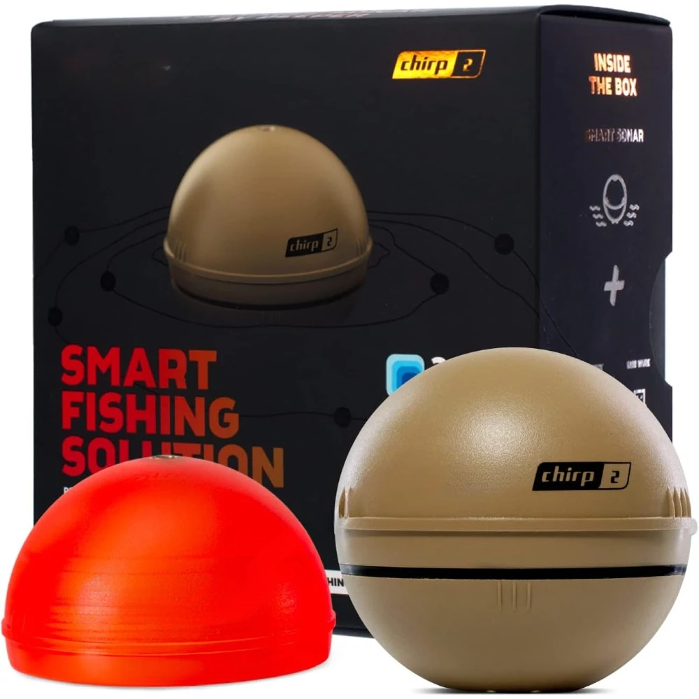 2 Sonar Fish Finder - Portable Fish Finder and Depth Finder for Kayaks, Boats and Ice Fishing