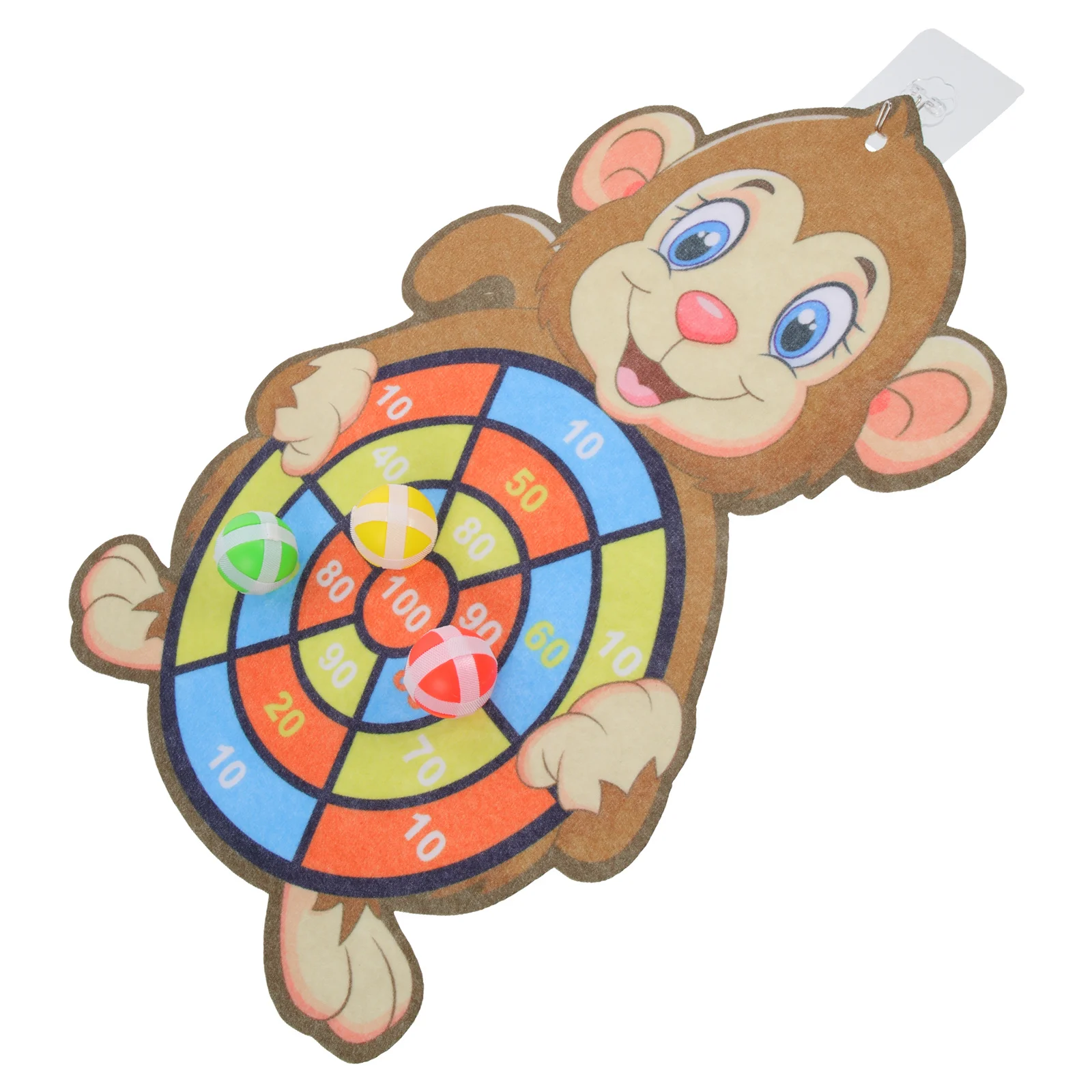 

1Set Cartoon Sticky Ball Board Game Party Set Kids Indoor Motor Skills Hand Eye Coordination Gift Sticky Ball Game