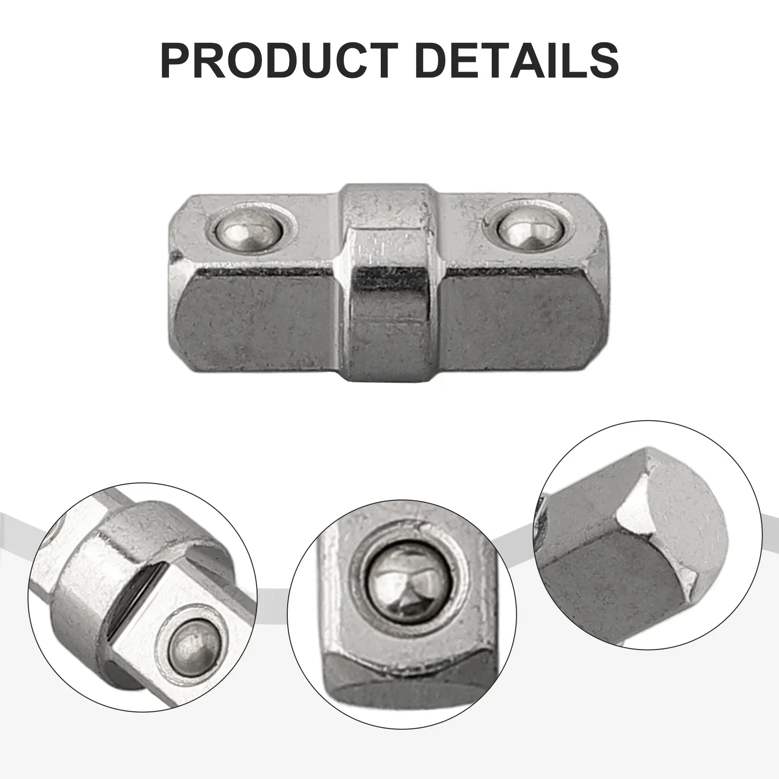 3/8 Double-head Wrench Extension Rod Chrome Vanadium Steel Hex Socket Wrench Adapter Extension Rod Handle Tool